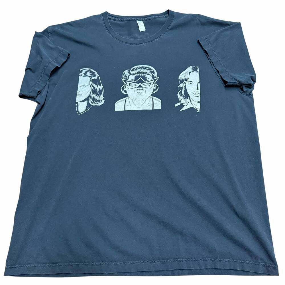 American Apparel Skype x Daniel Clowes Ghost World Graphic T-Shirt Size XL